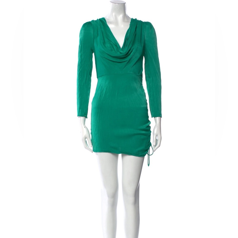 Saylor Green Cowl Neck‎ Dress size XS NWT